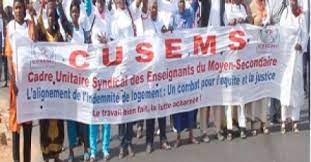 Education : Le Saemes et le Cusems observent un débrayage jeudi et grève totale vendredi prochain Education : Le Saemes et le Cusems observent un débrayage jeudi et grève totale vendredi prochain