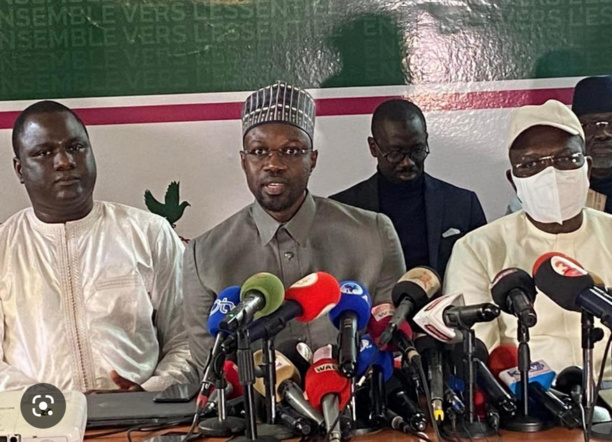 En conférence de presse avec les leaders de Yewwi : Ousmane Sonko prévient Macky Sall