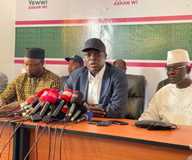Conférence des leaders de Yewwi Askan Wi :  Un méga meeting prévu ce 14 mars prochain