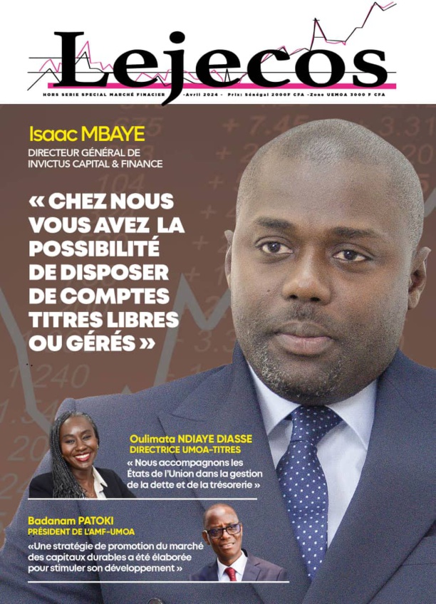 Sénégal: Le financier Isaac Mbaye, grosse tête d’affiche du Hors-SÉRIE du magazine économique LEJECOS.